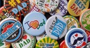 PINS Badge Personnalisé avec épingle