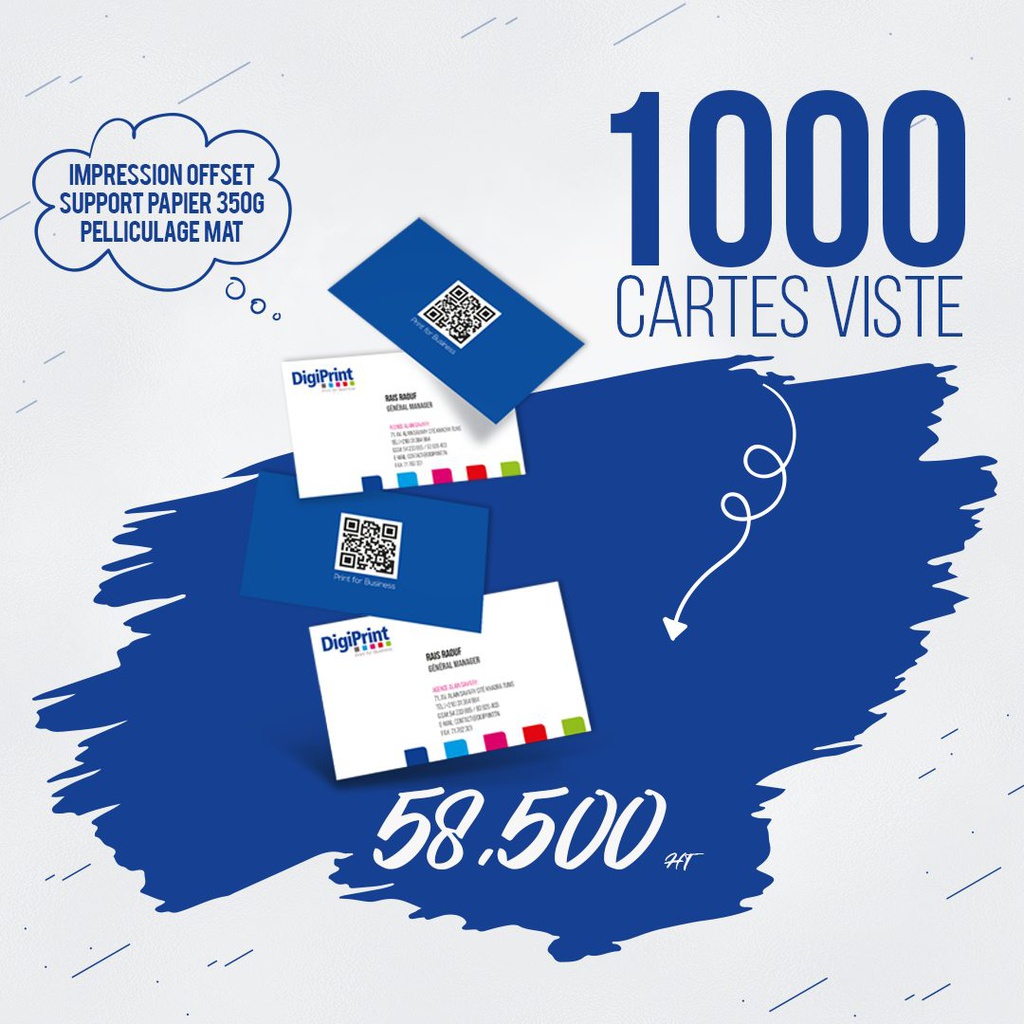 Carte Visite Promo